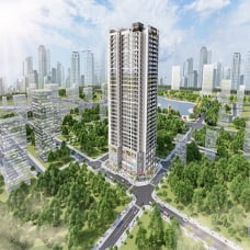 Sắp cất nóc tòa căn hộ Harmony Square, Thanh Xuân