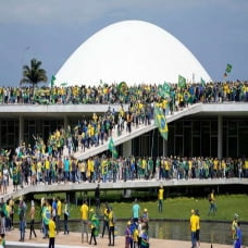 Brazil: Người biểu tình ủng hộ cựu Tổng thống Bolsonaro xông vào chiếm quốc hội